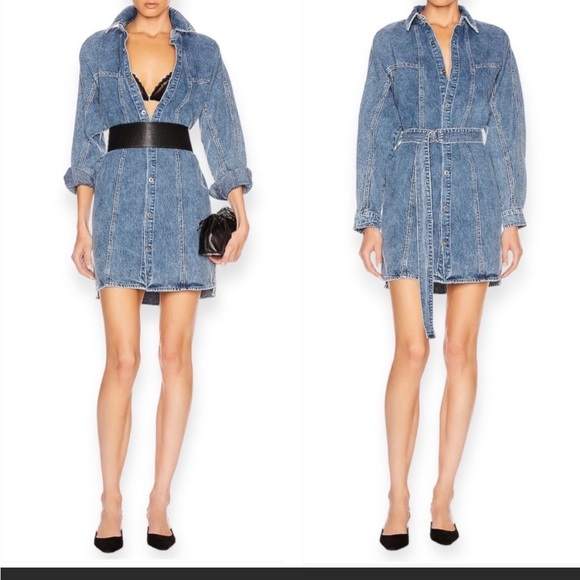Great Description About Grlfrnd Denim Dress